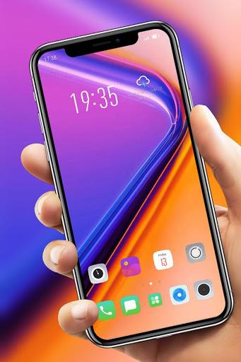 Colorful theme OnePlus ۷ Pro launcher - عکس برنامه موبایلی اندروید