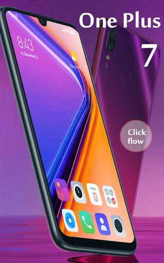 Colorful theme OnePlus ۷ Pro launcher - عکس برنامه موبایلی اندروید