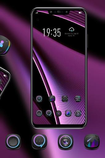 Colorful theme Purple business supple for Galaxy - Image screenshot of android app