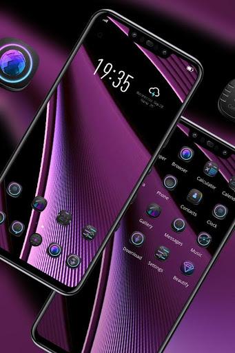 Colorful theme Purple business supple for Galaxy - Image screenshot of android app