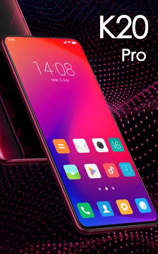 Theme for Redmi K۲۰ Latest ۲۰۱۹ red launcher - عکس برنامه موبایلی اندروید