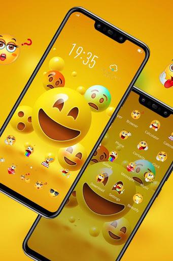 Emoji Face theme Funny expression Y21L - عکس برنامه موبایلی اندروید