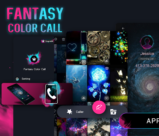 Fantasy Color Call - Image screenshot of android app