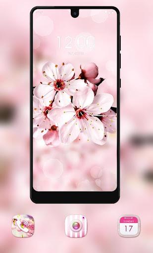 Spring Flowers Full bloom theme - Image screenshot of android app