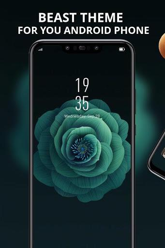 Flower Classic Black Theme Galaxy M20 - عکس برنامه موبایلی اندروید