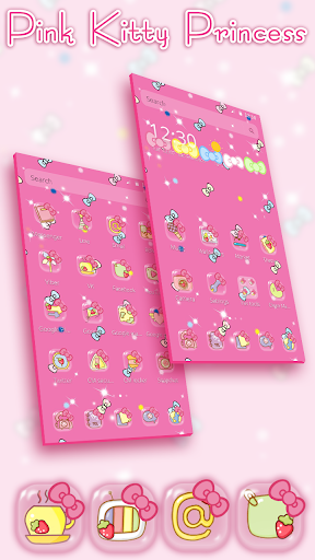 Pink Princess Kitty - عکس برنامه موبایلی اندروید