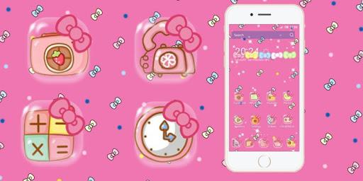 Pink Princess Kitty - عکس برنامه موبایلی اندروید