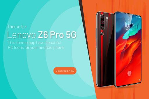 Theme for Lenovo Z6 Pro 5G - عکس برنامه موبایلی اندروید