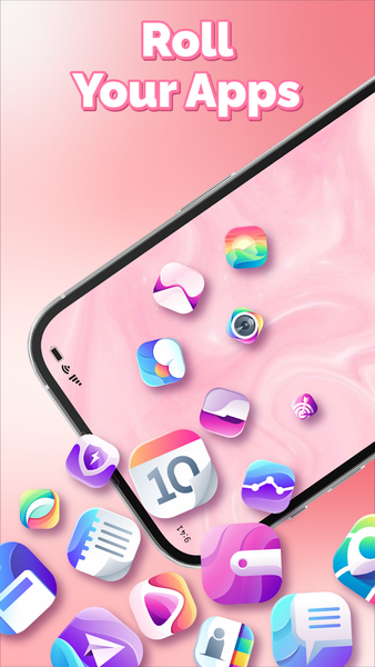 دانلود برنامه Rolling Icon : ۳D Falling Icon اندروید | بازار