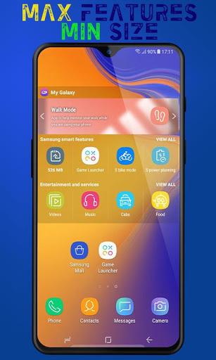 M20 theme, Galaxy M30 launcher - Image screenshot of android app
