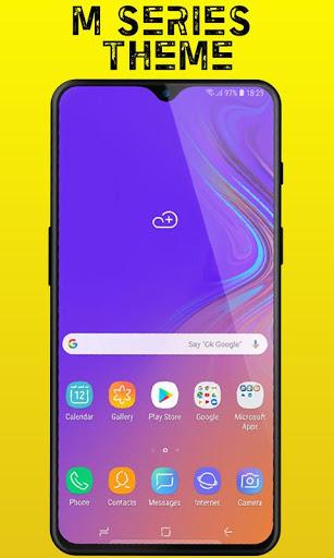M۲۰ theme, Galaxy M۳۰ launcher - عکس برنامه موبایلی اندروید