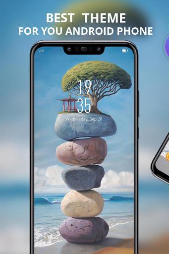 Surrealism theme eucalyptus for Galaxy J2 - Image screenshot of android app