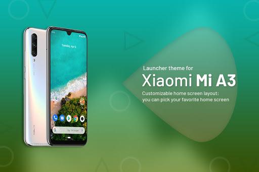 Theme for Xiaomi Mi A3 - عکس برنامه موبایلی اندروید