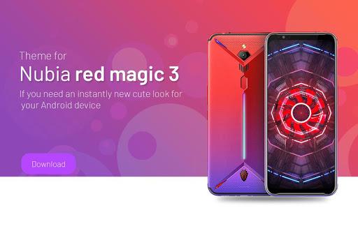Theme for ZTE nubia Red Magic 3 - عکس برنامه موبایلی اندروید