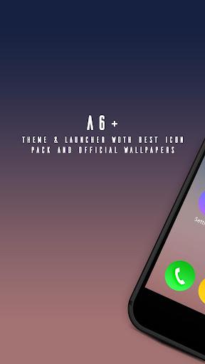 Theme for Galaxy A6 Plus - عکس برنامه موبایلی اندروید