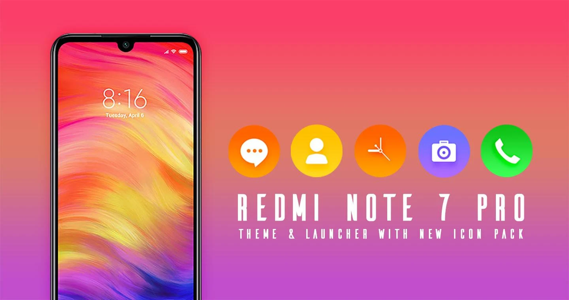 Theme for Redmi Note 7Pro - Image screenshot of android app