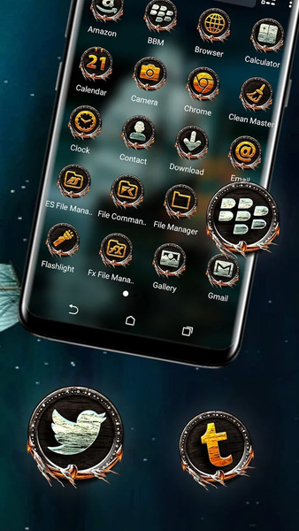 Pirate Ship Launcher Theme - Image screenshot of android app