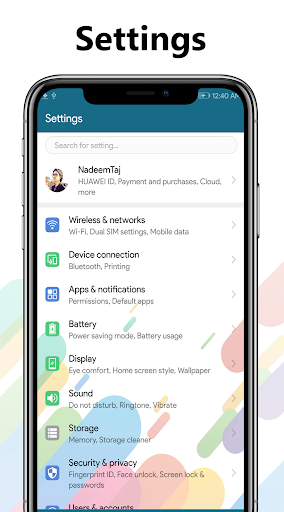 Colors Theme for Huawei - Image screenshot of android app