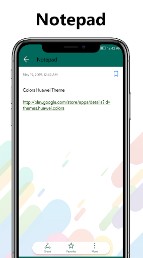 Colors Theme for Huawei - Image screenshot of android app