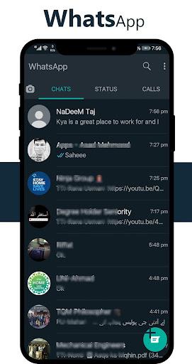 Dark Emui-۹.۱ Theme for Huawei - عکس برنامه موبایلی اندروید