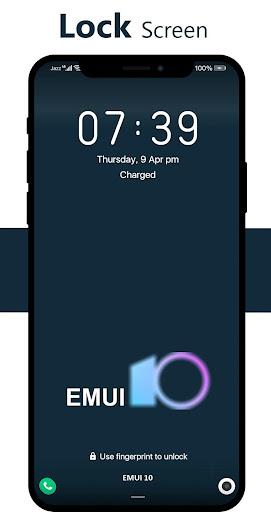 Dark Emui-۹.۱ Theme for Huawei - عکس برنامه موبایلی اندروید
