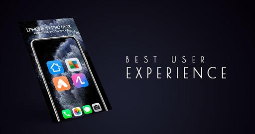 IPhone 11 pro Max Launcher - Image screenshot of android app