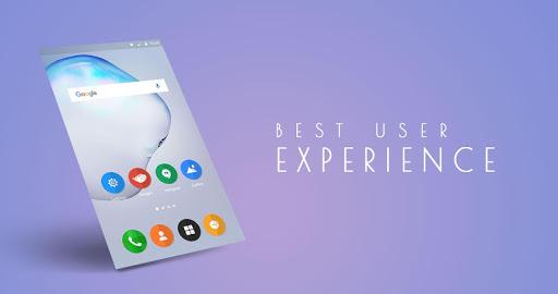 Samsung Note 10 Launcher - Image screenshot of android app