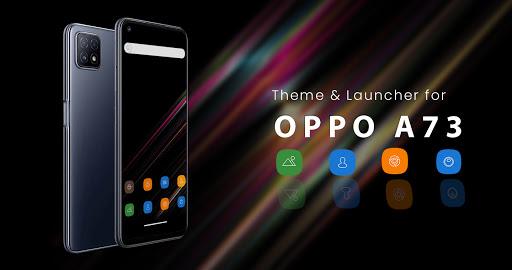 Theme for Oppo A73 - Image screenshot of android app