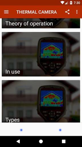 Thermal Camera cctv Manual - Image screenshot of android app