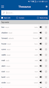 Collocations - Thesaurus English Offline - عکس برنامه موبایلی اندروید