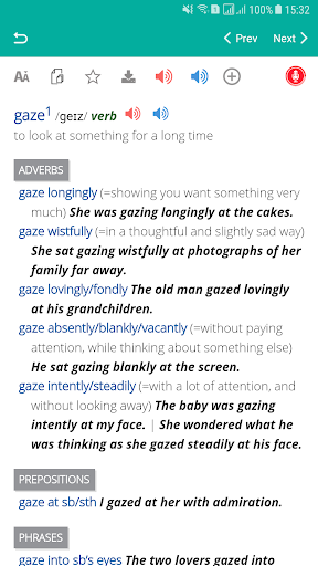 Collocations Thesaurus Offline - Image screenshot of android app