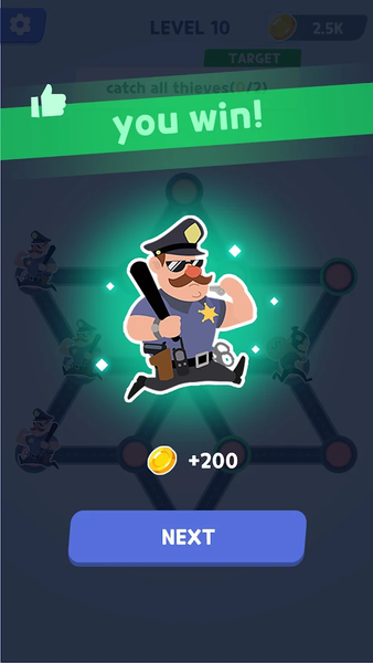 Catch The Thief: Help Police - Gameplay image of android game