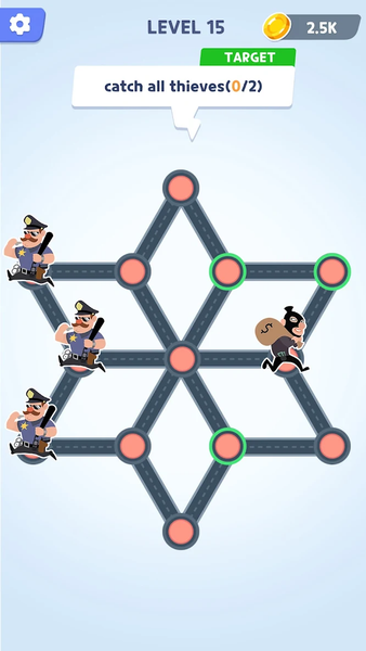 Catch The Thief: Help Police - Gameplay image of android game