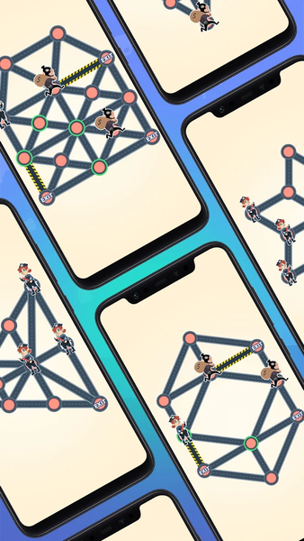 Catch The Thief: Help Police - Gameplay image of android game