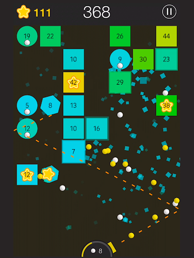 Nonstop Balls - Gameplay image of android game