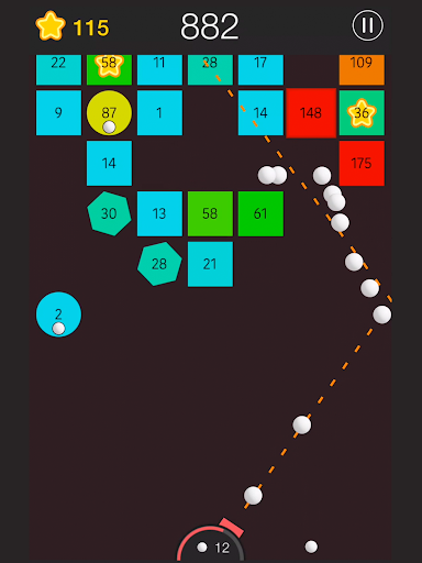 Nonstop Balls - Gameplay image of android game