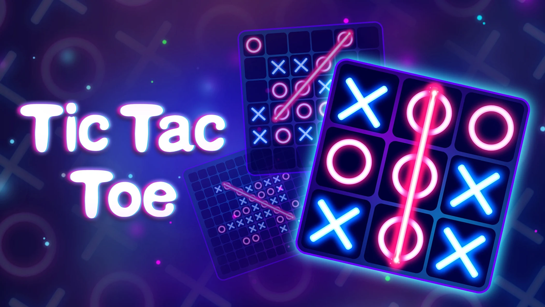 Tic Tac Toe 2 Player: XOXO - عکس بازی موبایلی اندروید