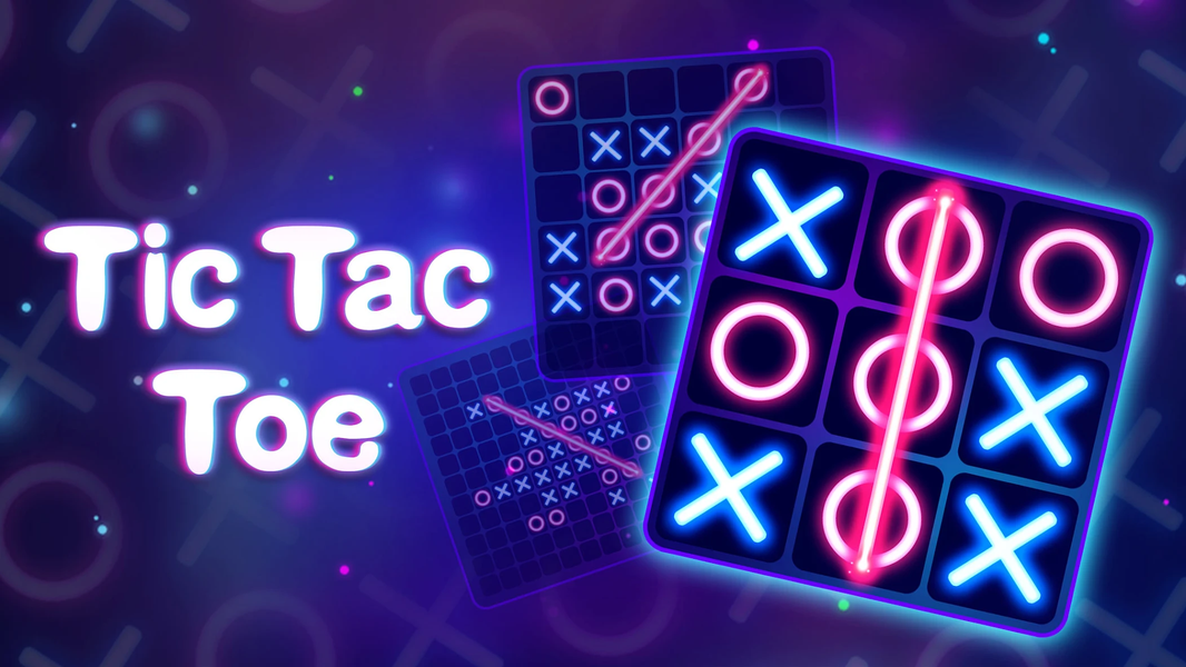 Tic Tac Toe 2 Player: XOXO - Gameplay image of android game