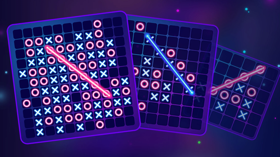 Tic Tac Toe: 2 Player OX Game - Gameplay image of android game