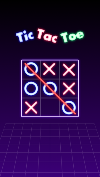 Tic Tac Toe- Cross and Zero - عکس بازی موبایلی اندروید