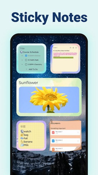 Color Notes, Notebook, Notepad - عکس برنامه موبایلی اندروید