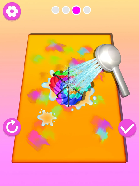 Tie Dye: T Shirt Design Games - Gameplay image of android game