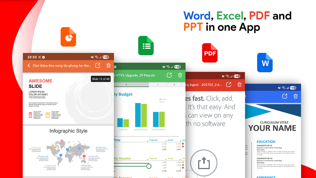 PDF Reader - PDF Viewer - عکس برنامه موبایلی اندروید