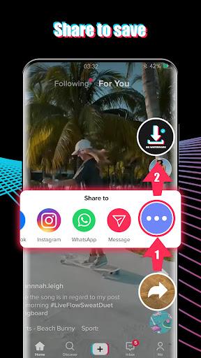 Download video no watermark - Image screenshot of android app