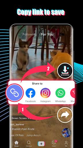 Download video no watermark - Image screenshot of android app