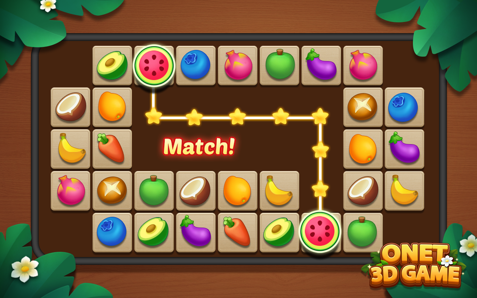 Tile Match-Brain Puzzle Games - Gameplay image of android game