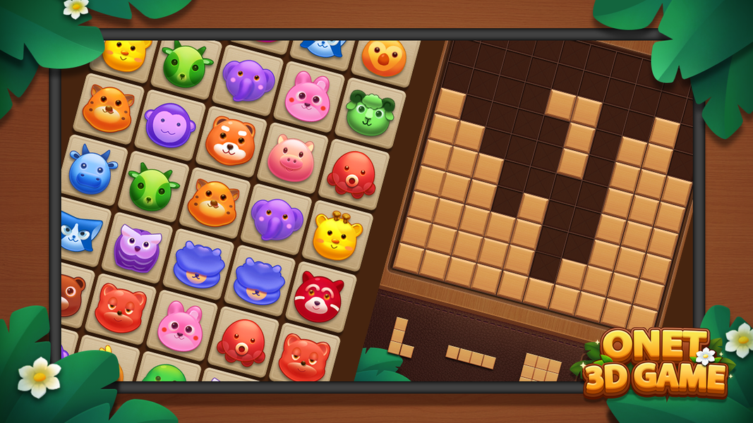Tile Match-Brain Puzzle Games - عکس بازی موبایلی اندروید