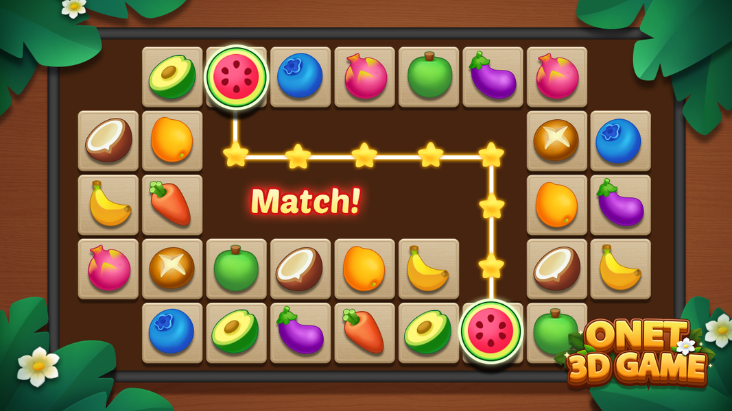 Tile Match-Brain Puzzle Games - Gameplay image of android game