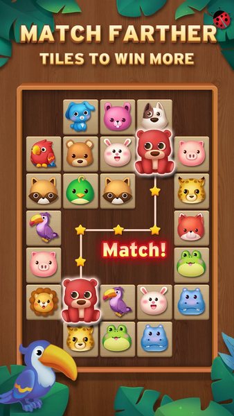 Tile Connect - Matching games - Gameplay image of android game