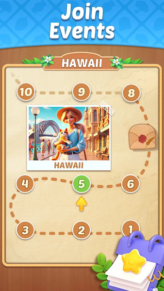 Daily Tile Match - عکس بازی موبایلی اندروید